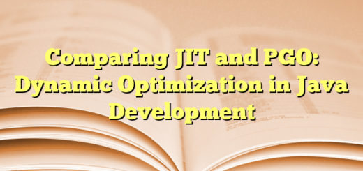 Comparing JIT and PGO: Dynamic Optimization in Java Development