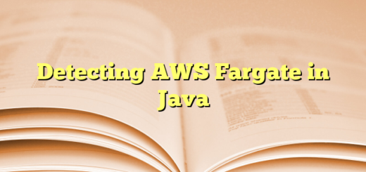 Detecting AWS Fargate in Java