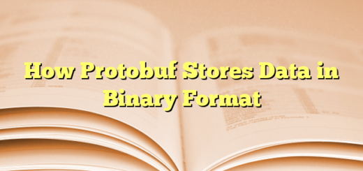 How Protobuf Stores Data in Binary Format